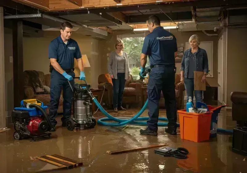 Basement Water Extraction and Removal Techniques process in Bourbon County, KY